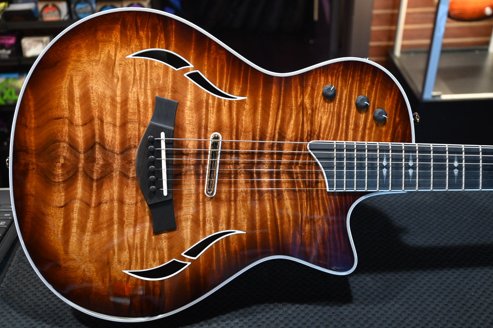 Taylor T5z Custom Koa AA Koa Upgrade #3001 Guitar w/ Taylor buy one get a GS Mini for $199 Promo! - Danville Music