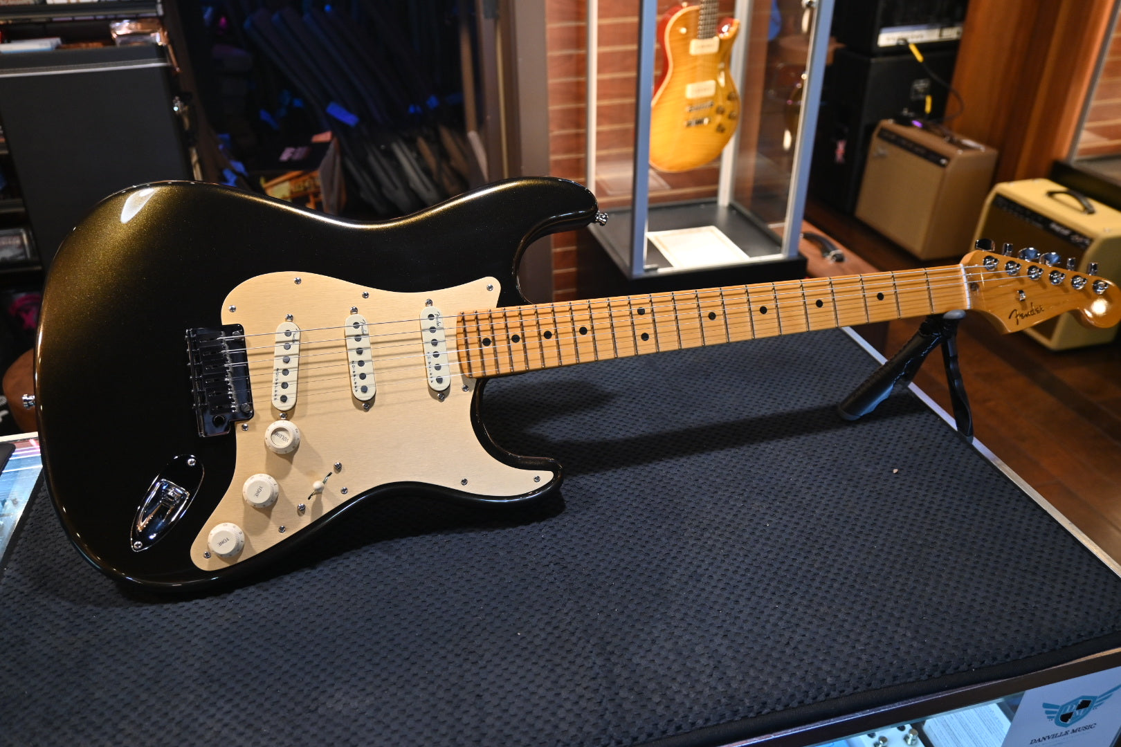 Fender American Ultra Stratocaster Texas Tea Guitar | Danville Music