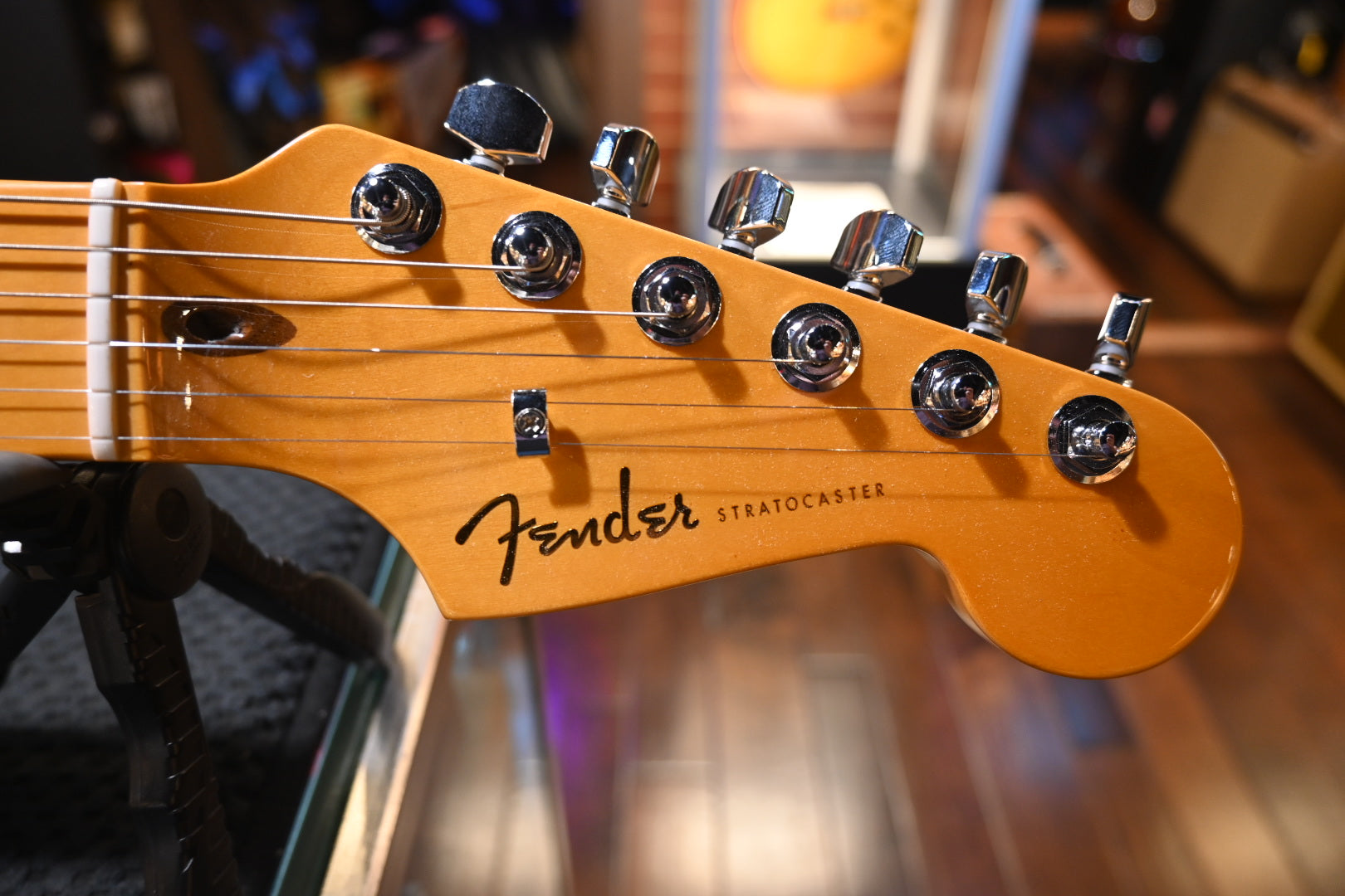 Fender American Ultra Stratocaster - Texas Tea Guitar #8917 - Danville Music