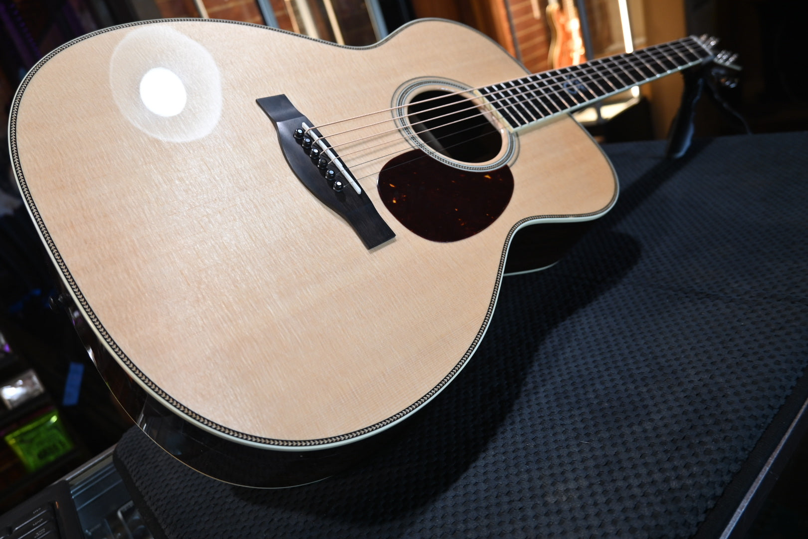 Santa Cruz OM Sitka Spruce/Indian Rosewood Guitar #6070 - Danville Music