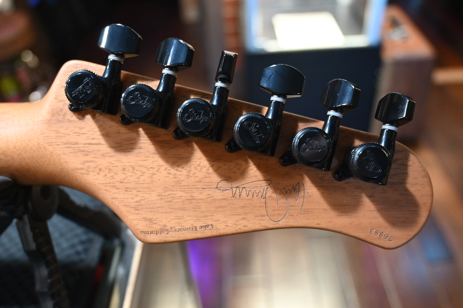 Suhr Ian Thornley Signature Series Classic T - Natural Satin Guitar #6883 - Danville Music