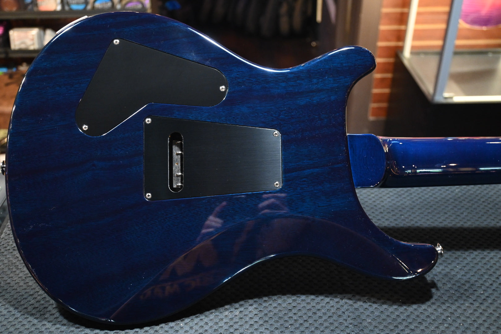 PRS Custom 24 Floyd 10-Top - Cobalt Blue Guitar #8548