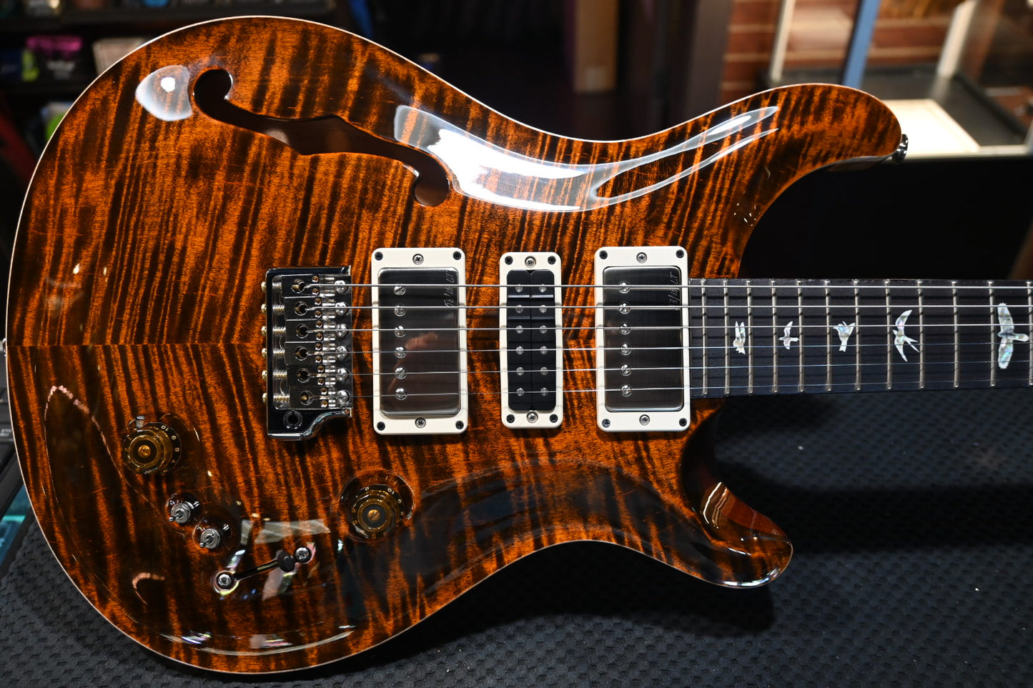 PRS Special Semi-Hollow - Orange Tiger Guitar #8644 - Danville Music