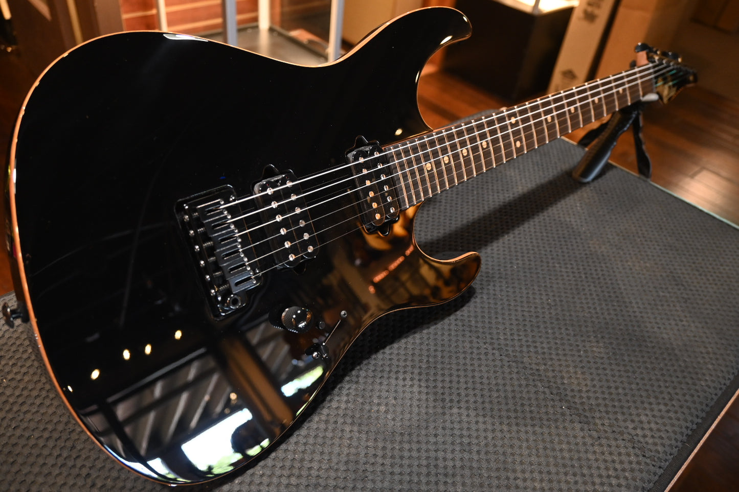 Suhr James Norbert Ivanyi Signature Series Modern - Black Guitar #6881 - Danville Music