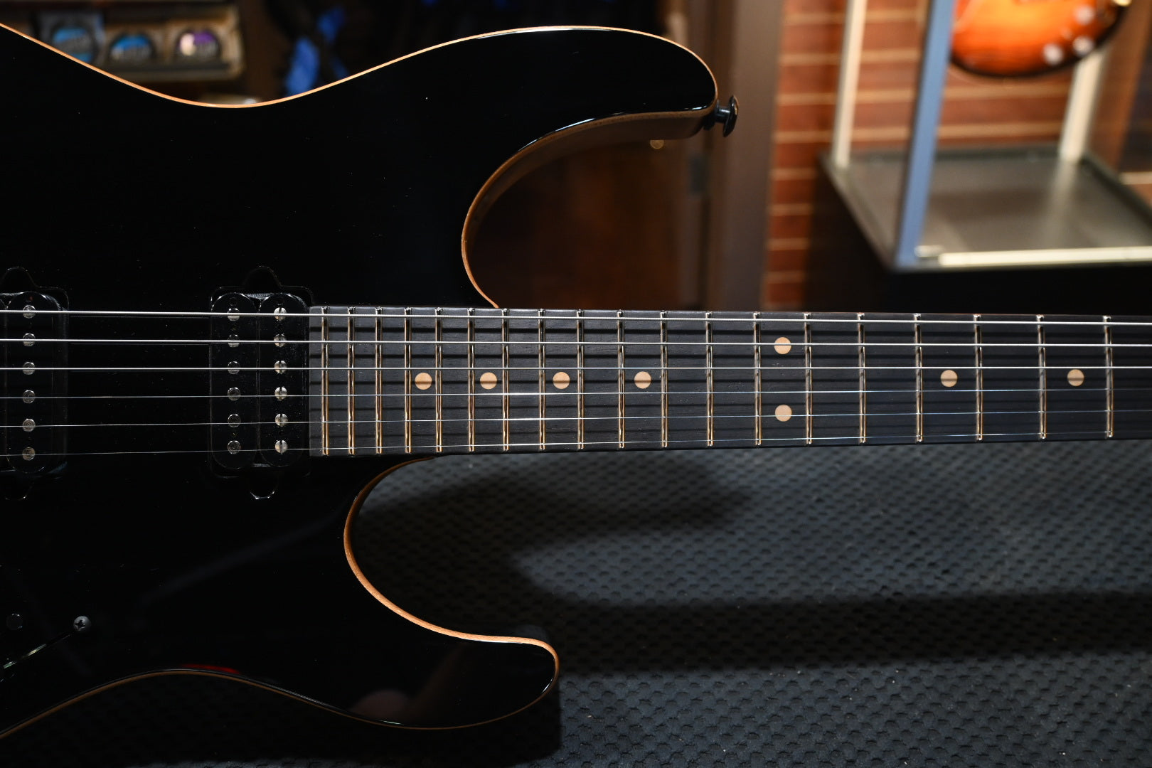 Suhr James Norbert Ivanyi Signature Series Modern - Black Guitar #6881 - Danville Music