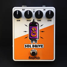 Amp Mojo Sol Drive Tube Overdrive Effect Pedal