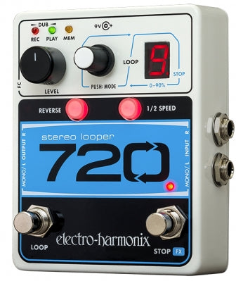 EHX Electro-Harmonix 720 Stereo Looper Pedal - Danville Music