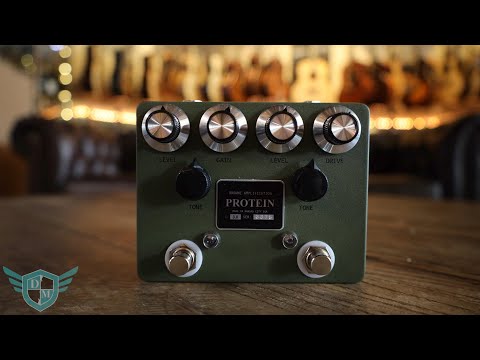 brown protein pedal Browne Amplification Protein Dual Overdrive V3 Green