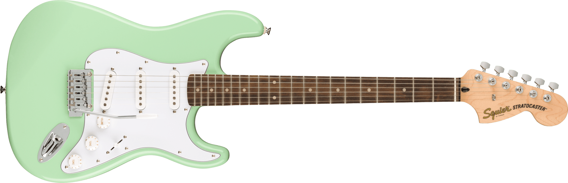 Fender Squire Affinity Series Stratocaster Surf Green Guitar