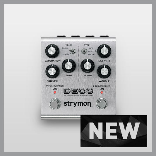Strymon Deco Tape Saturation and Double Tracker Next Generation Effect Pedal - Danville Music