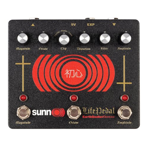 EarthQuaker Devices Sunn O))) Life Pedal® Octave Distortion + Booster Effect Pedal - Danville Music