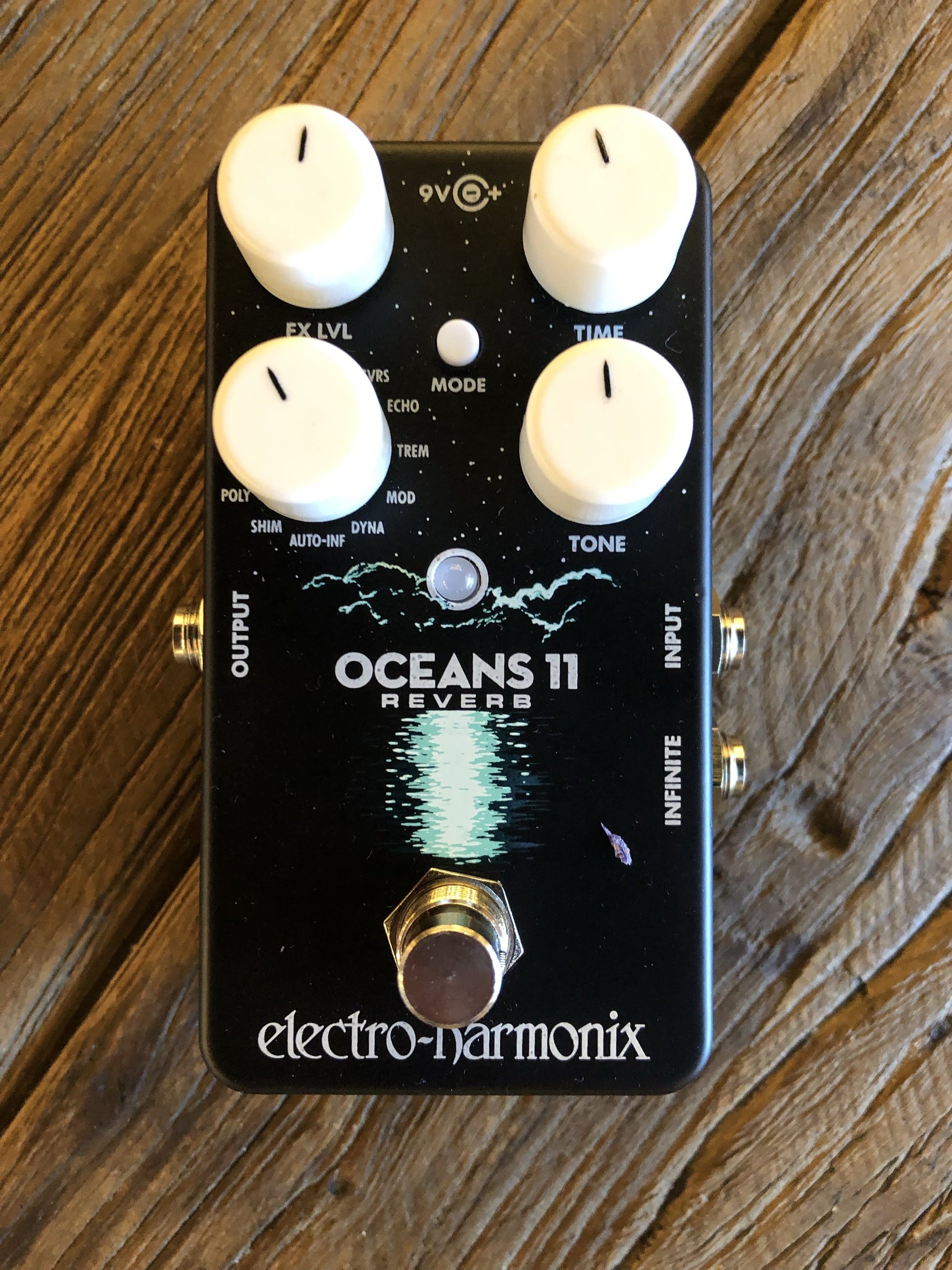 electro harmonix reverb pedal EHX Electro-Harmonix Oceans 11 Reverb – Danville Music