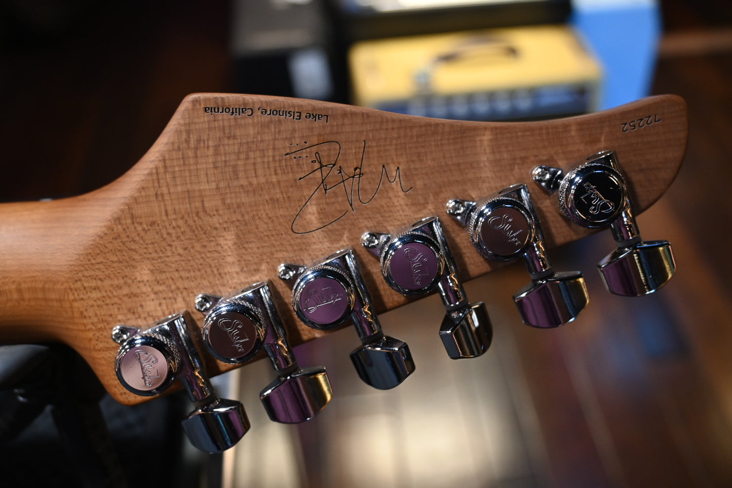 Suhr Mateus Asato Signature Classic S Antique - Shell Pink Guitar #2252 - Danville Music