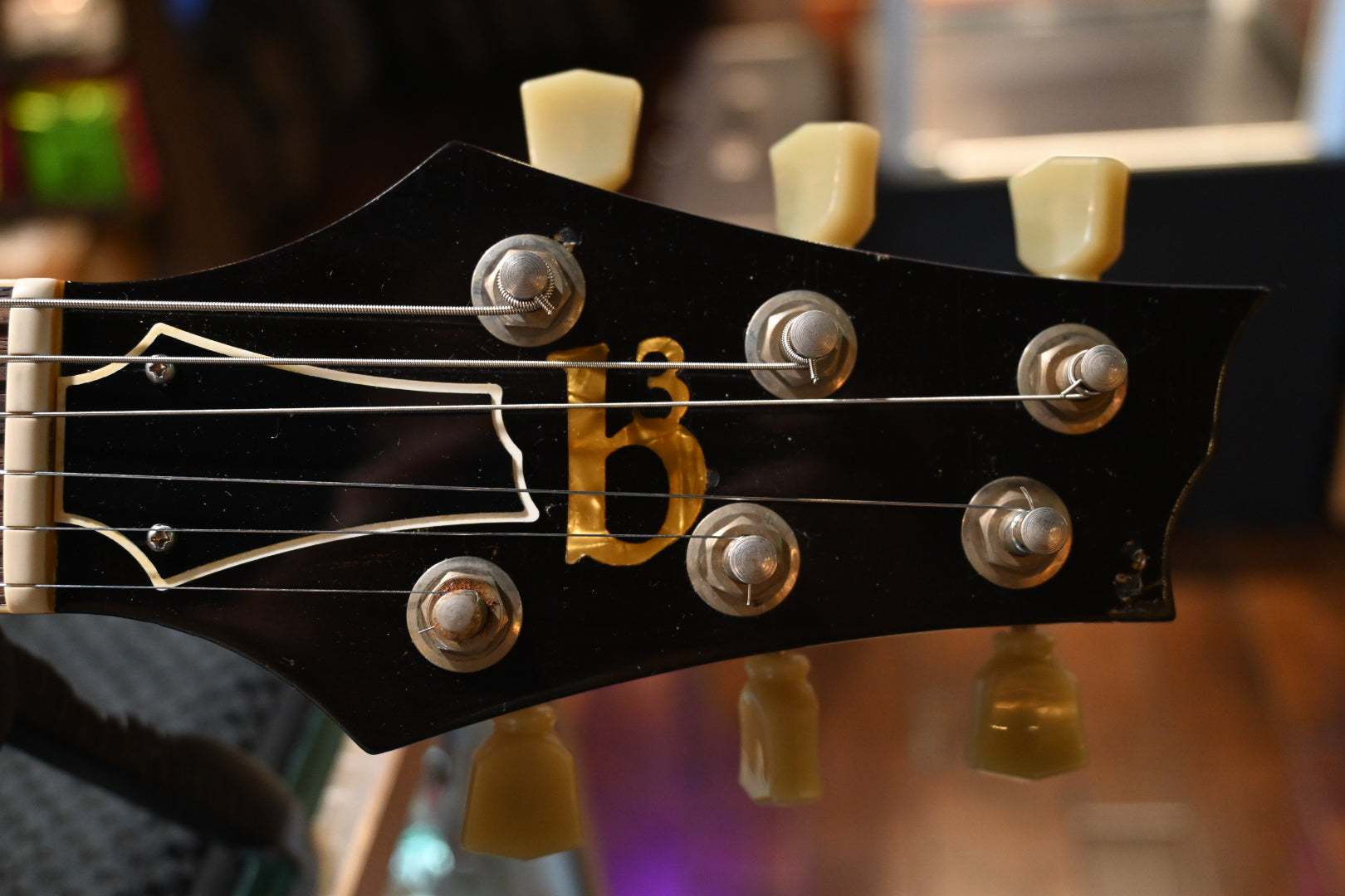 b3 Gene Baker SL Deluxe 2021 - Bourbon Burst Guitar #074 - Danville Music