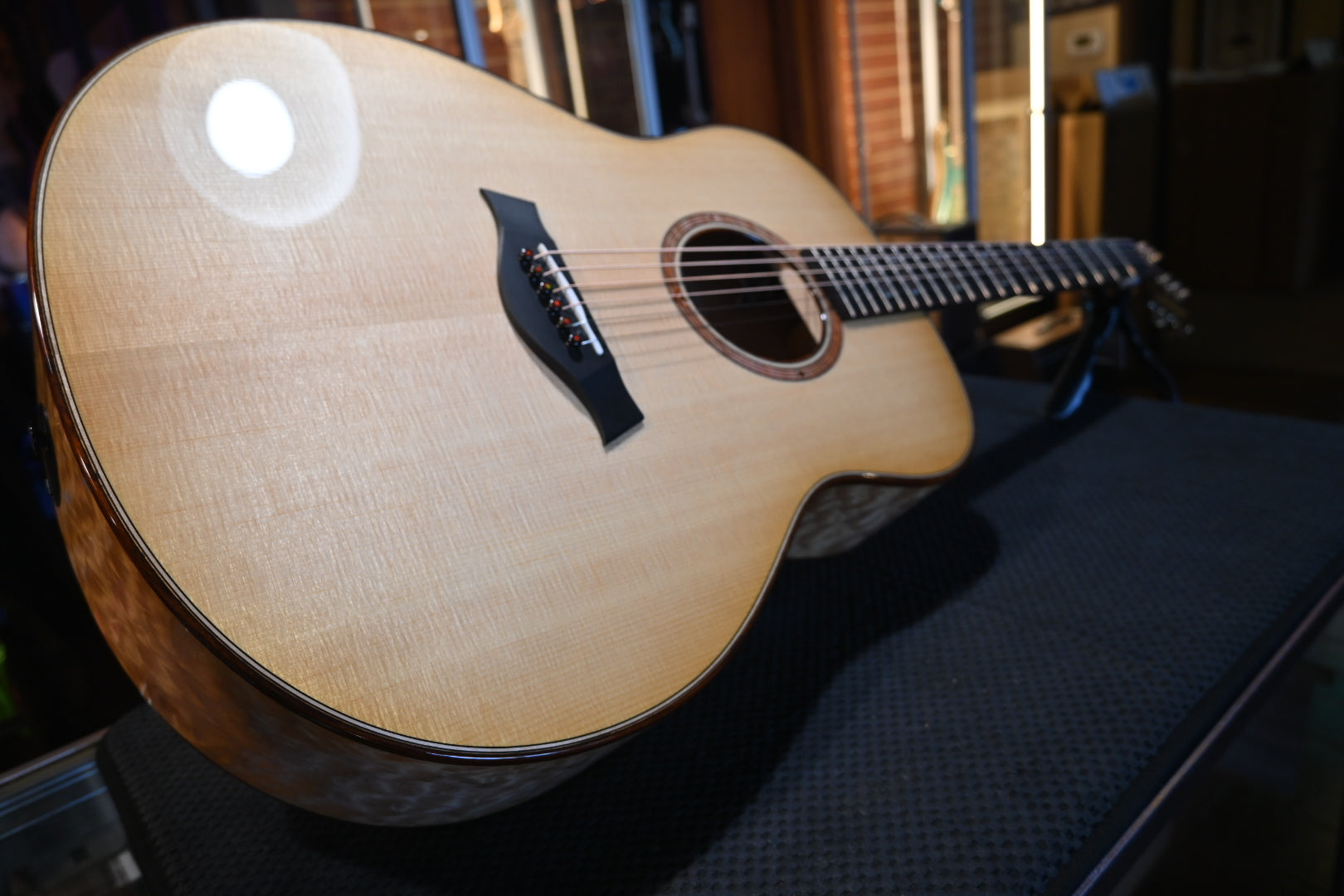 Taylor Custom GO Grand Orchestra Lutz Spruce/Quilt Maple (Catch #30) #3148 - Danville Music