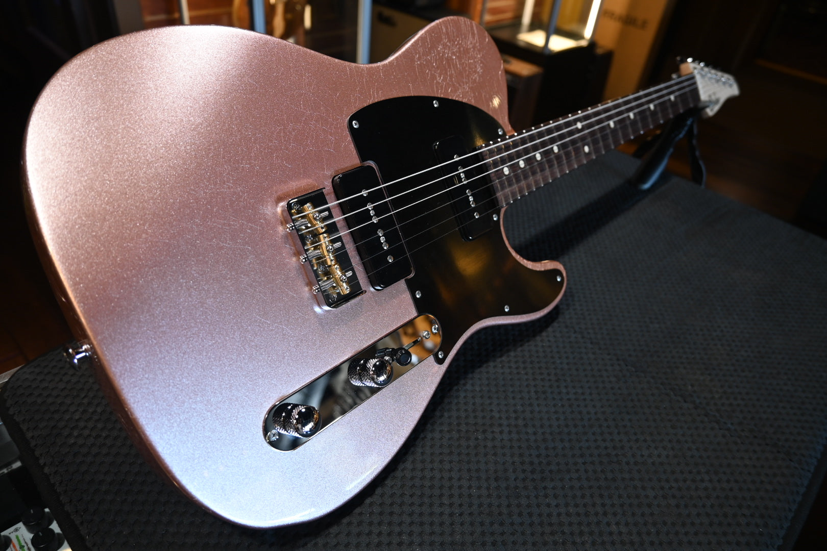 Suhr Custom Classic T Antique - Rose Gold Metallic Guitar #7R9G - Danville Music