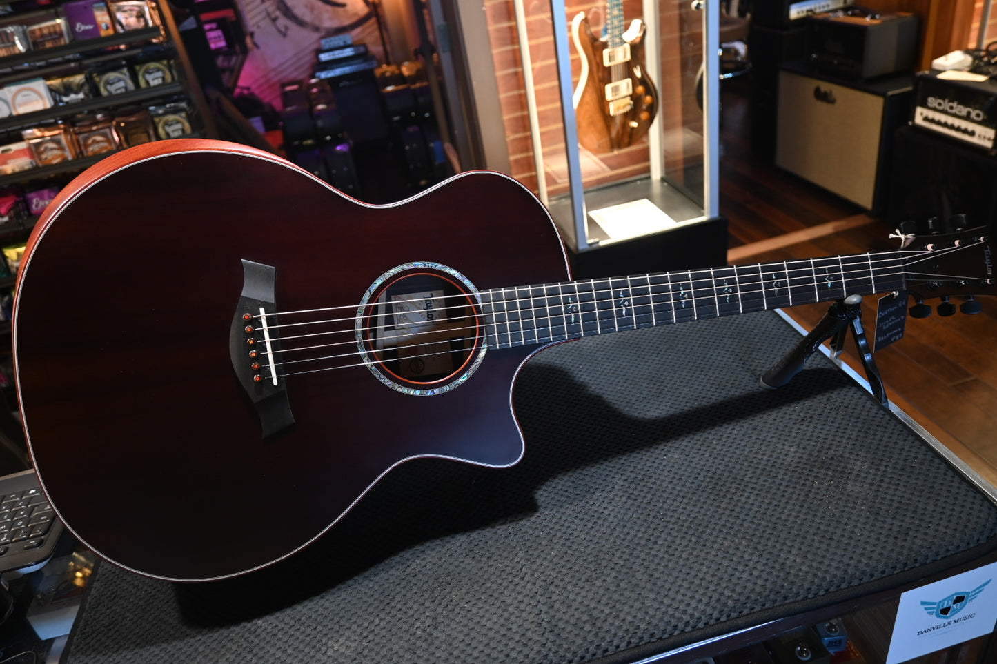Taylor Custom GA Grand Auditorium Sinker Redwood/Rosewood (Catch #27) Guitar #2081 w/a buy a GS Mini Koa for $299 - Danville Music