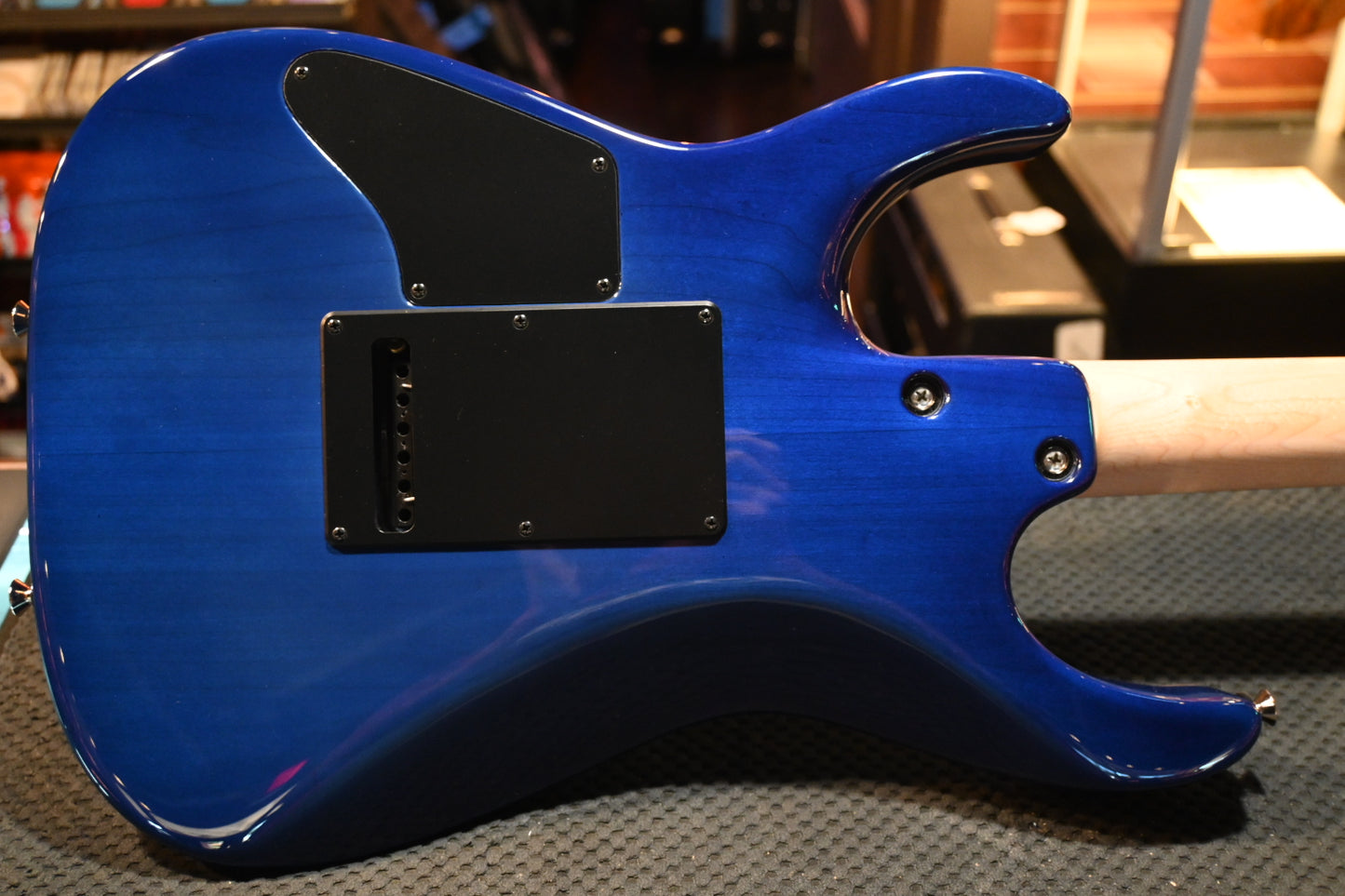 Tom Anderson Li’l Angel - Natural Jack’s Blue Burst Guitar #122N PRE-OWNED - Danville Music