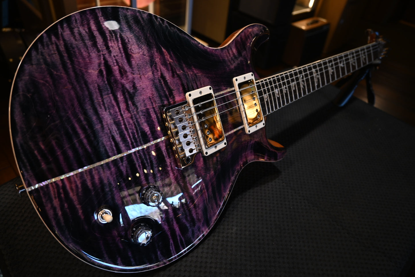 PRS Santana Retro - Purple Iris Guitar #8108 - Danville Music