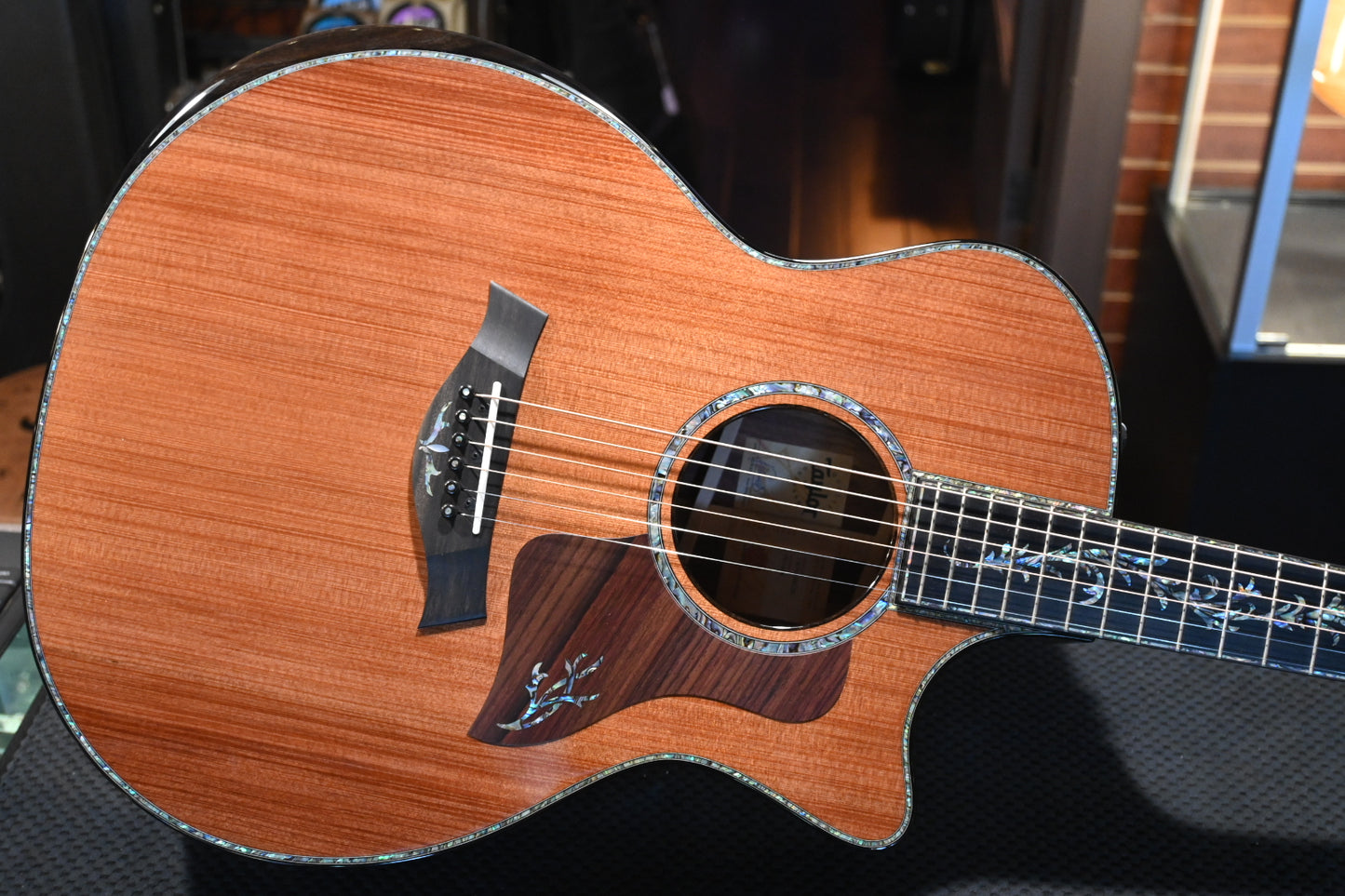 Taylor PS14ce Presentation Series Sinker Redwood/Honduran Rosewood Guitar #2190 - Danville Music