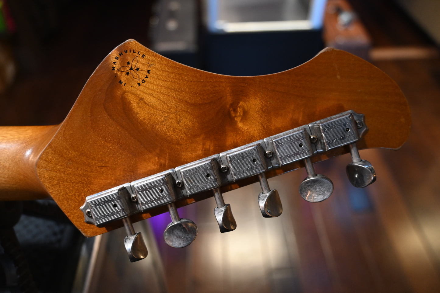 Novo Miris J 2019 Fralin P90s Mastery Bridge - 3 Tone Burst Guitar #9422 PRE-OWNED - Danville Music