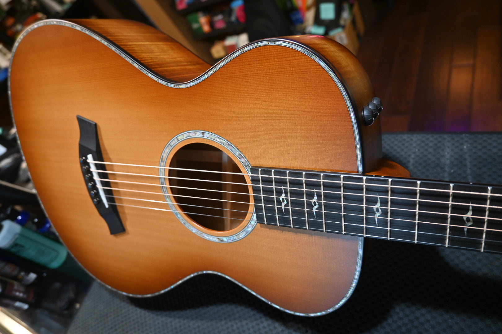 Taylor Custom GC 12-Fret Grand Concert Cedar/AA Koa (Catch #10) Guitar #2167 with a buy a GS Mini for $199 - Danville Music