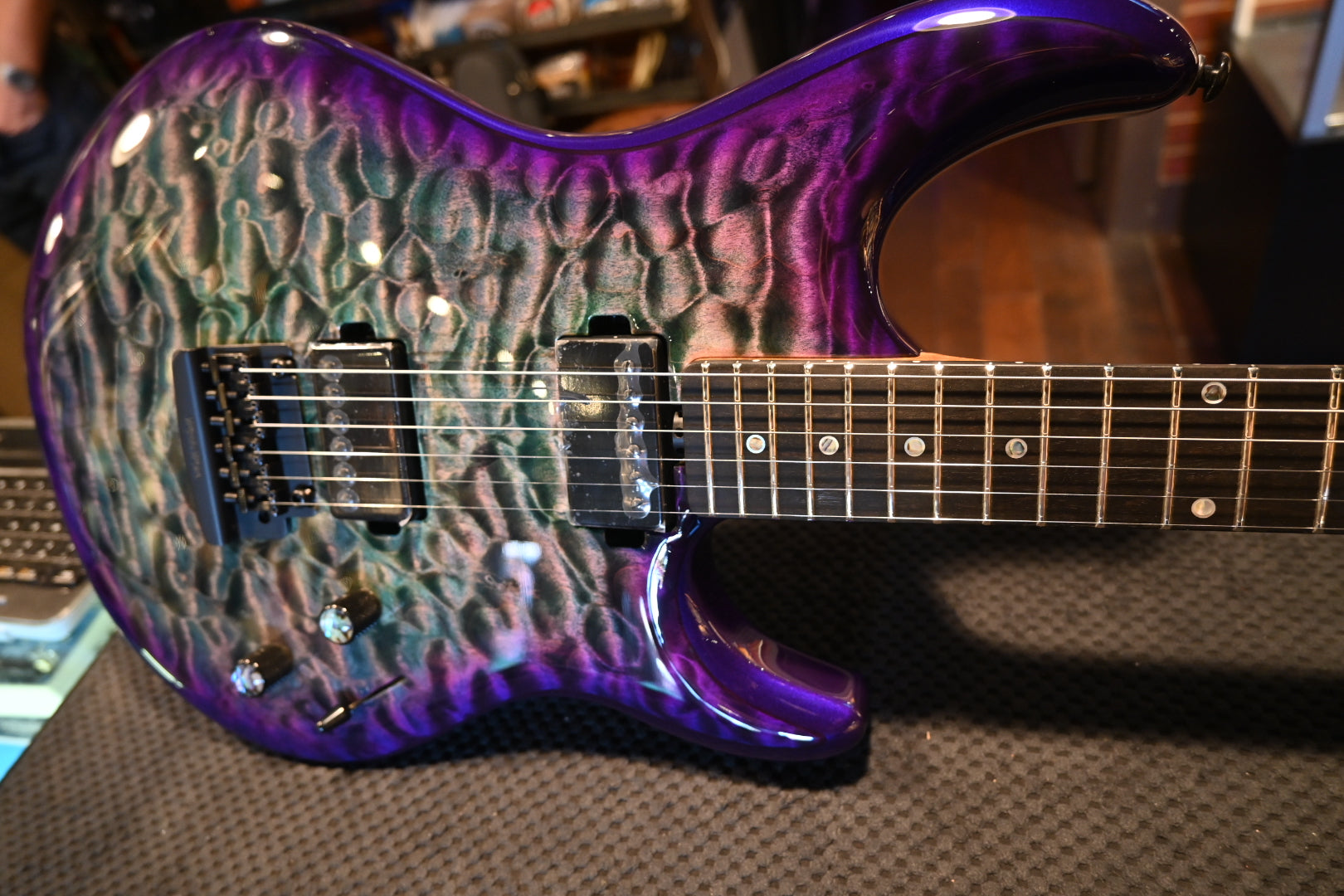 Ernie Ball Music Man BFR Luke III Ball Family Reserve - Grapes of Wrath #74 of 85 - Danville Music
