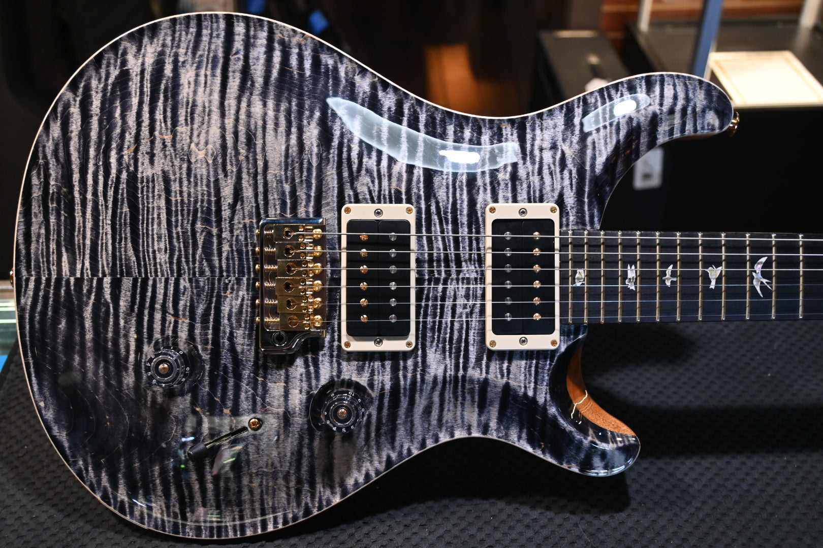 PRS Custom 24 10-Top - Charcoal Guitar #0252 - Danville Music