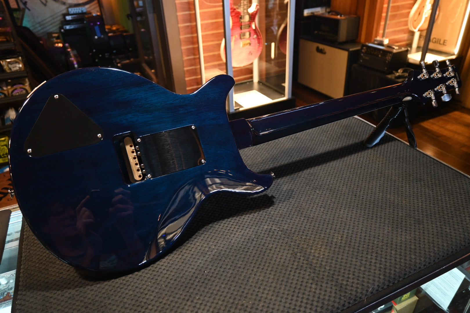 PRS Santana Retro - Cobalt Blue Guitar #1763 - Danville Music