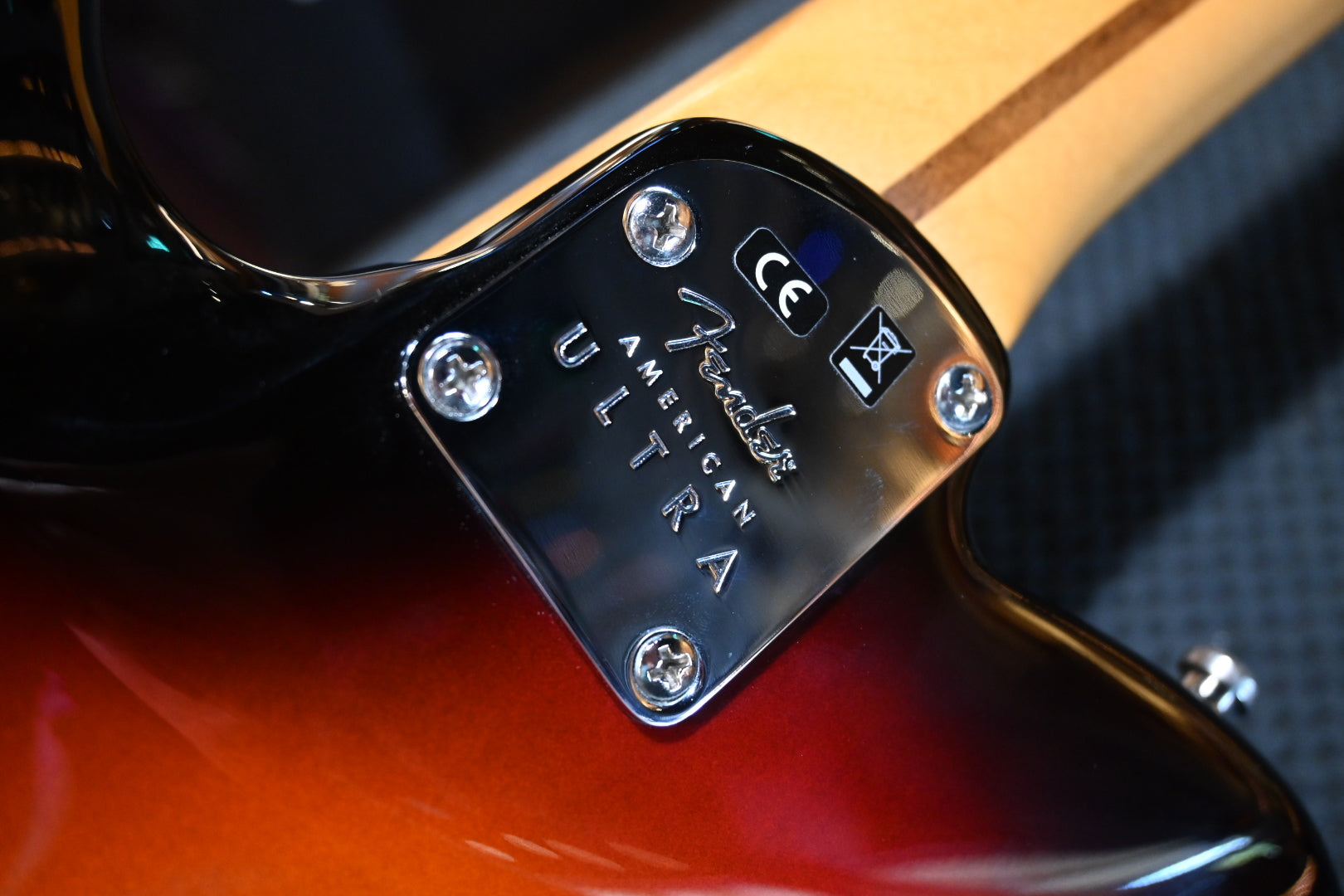 Fender American Ultra Telecaster - Tobacco Burst Guitar #3512 - Danville Music