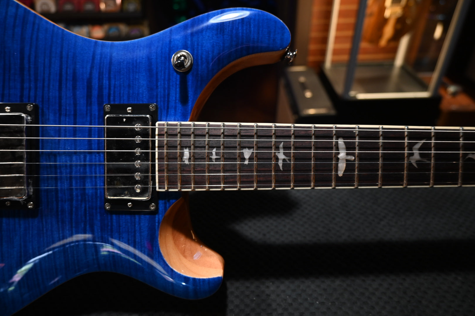 PRS SE McCarty 594 - Faded Blue Guitar #5826 - Danville Music