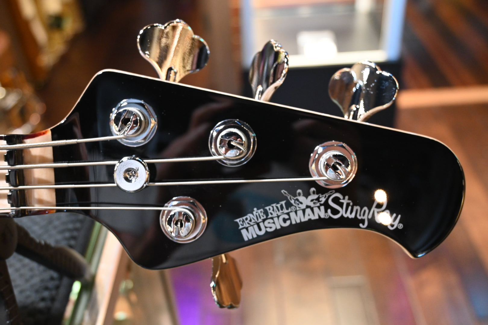 Music Man BFR Short-Scale Stingray 4 - Bombshell Bass Guitar #7751 - Danville Music