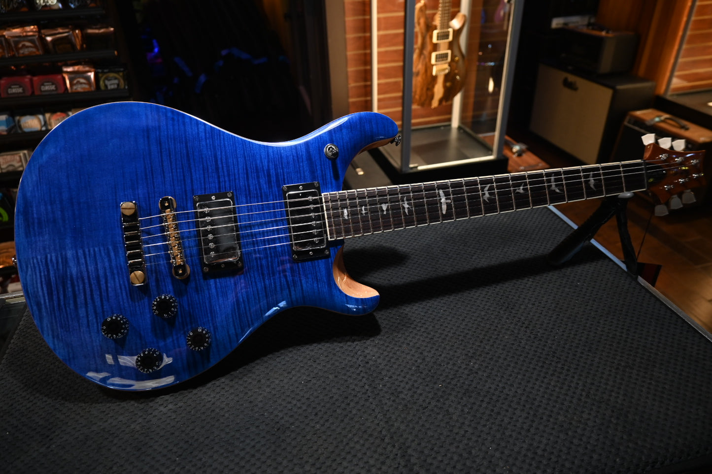 PRS SE McCarty 594 - Faded Blue Guitar #5826 - Danville Music