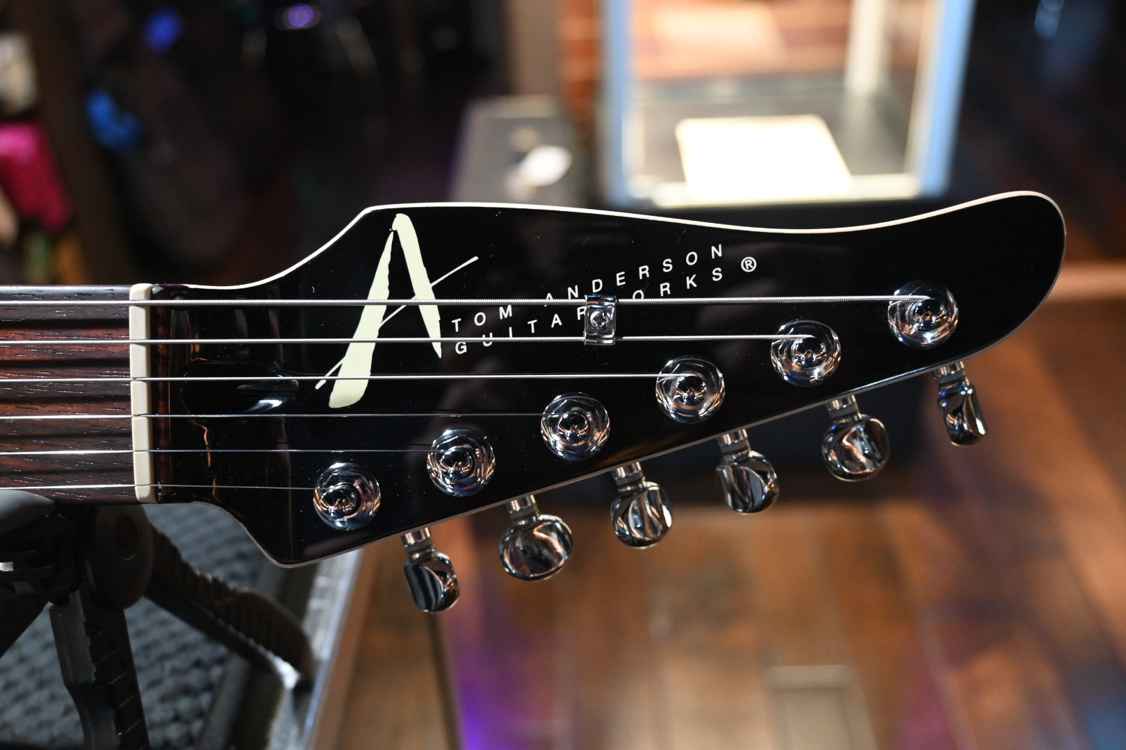 Tom Anderson Drop Top - Super Natural Black Burst Guitar #922A - Danville Music