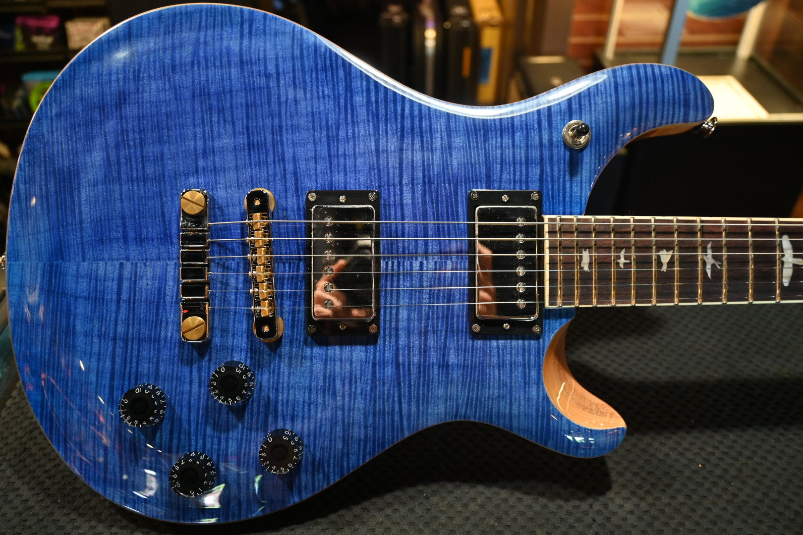 PRS SE McCarty 594 - Faded Blue Guitar #5807 - Danville Music