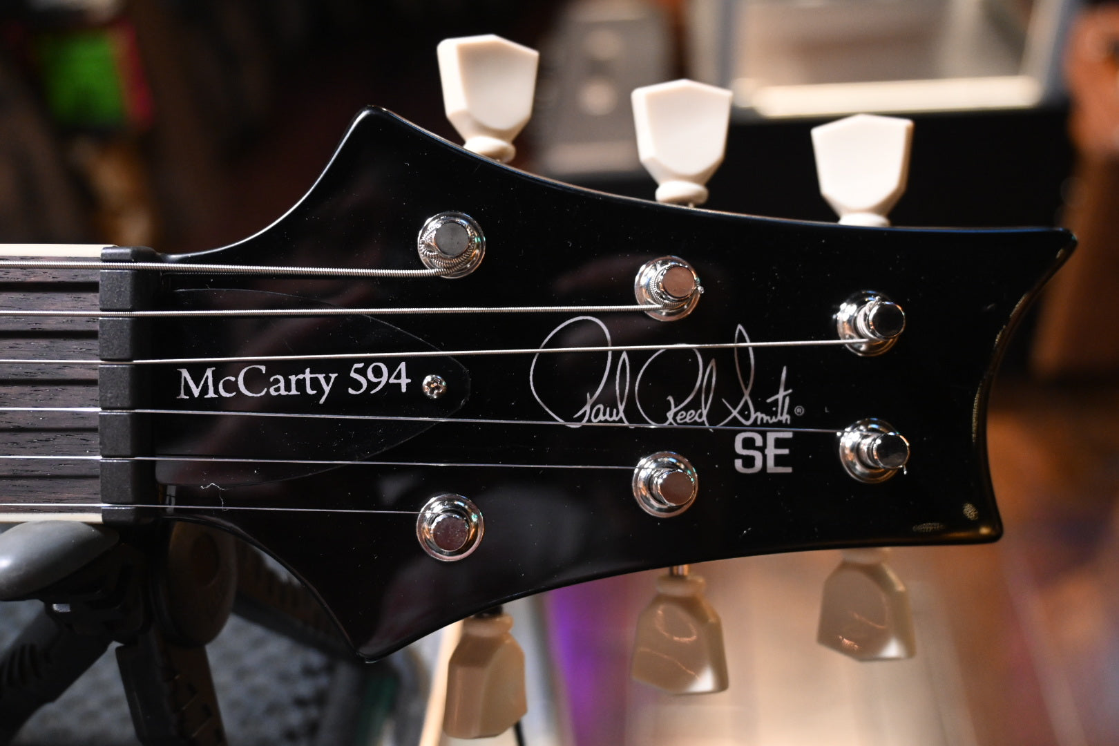 PRS SE McCarty 594 - Black Gold Sunburst Guitar #9056 - Danville Music