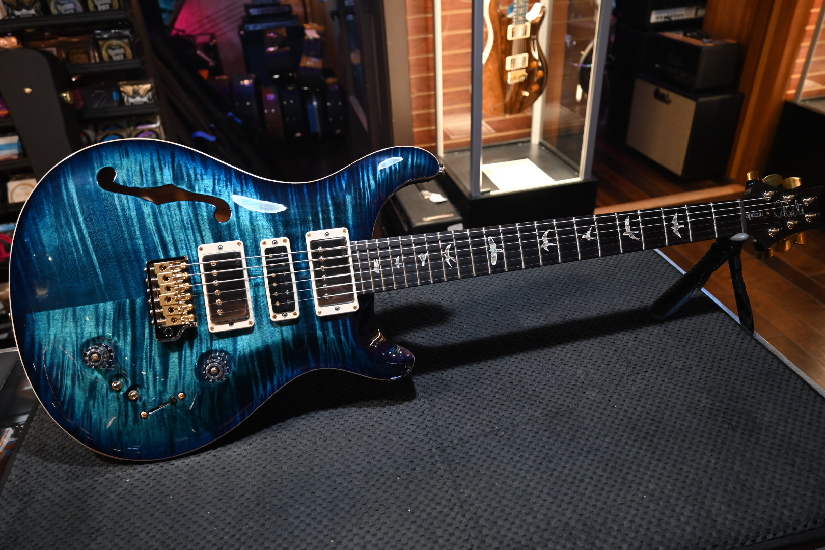 PRS Special Semi-Hollow 10-Top - Cobalt Blue Guitar #8909 - Danville Music