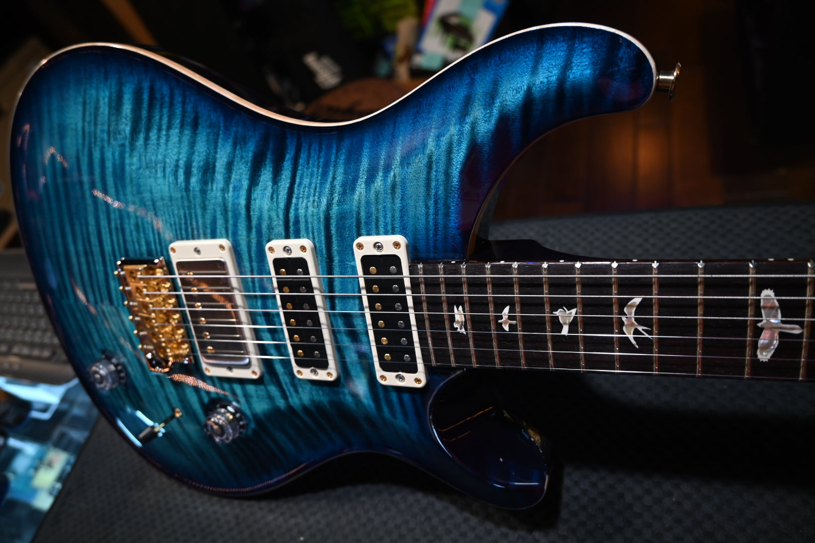 PRS Studio 22 10-Top Cobalt Blue Guitar #8085 - Danville Music