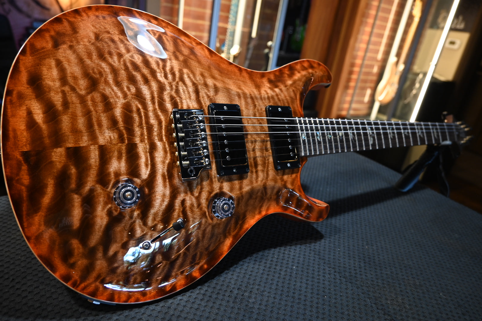 PRS Wood Library Custom 24 Swamp Ash Torr. Maple Neck - Autumn Sky Guitar #8968 - Danville Music
