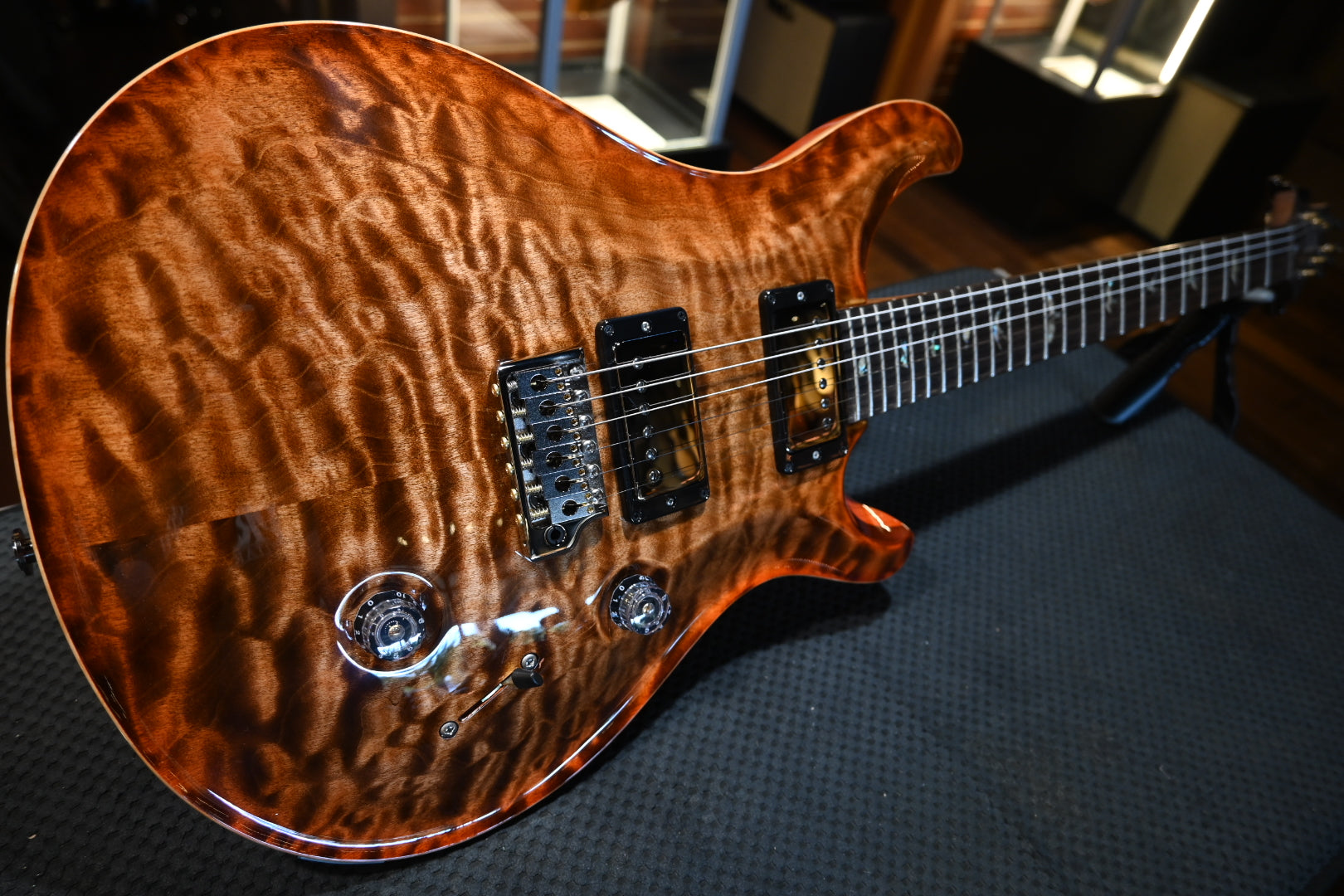 PRS Wood Library Custom 24 Swamp Ash Torr. Maple Neck - Autumn Sky Guitar #8968 - Danville Music
