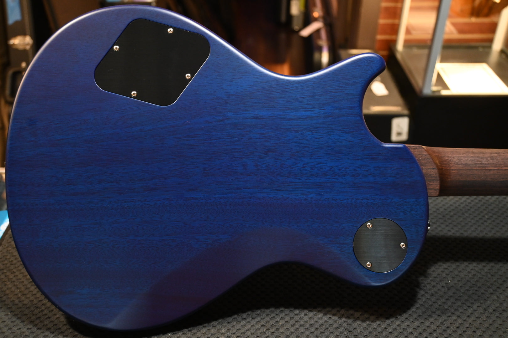 PRS Wood Library McCarty SC 594 Single-Cut Rosewood Neck - Makena Blue Satin Guitar #8442 - Danville Music