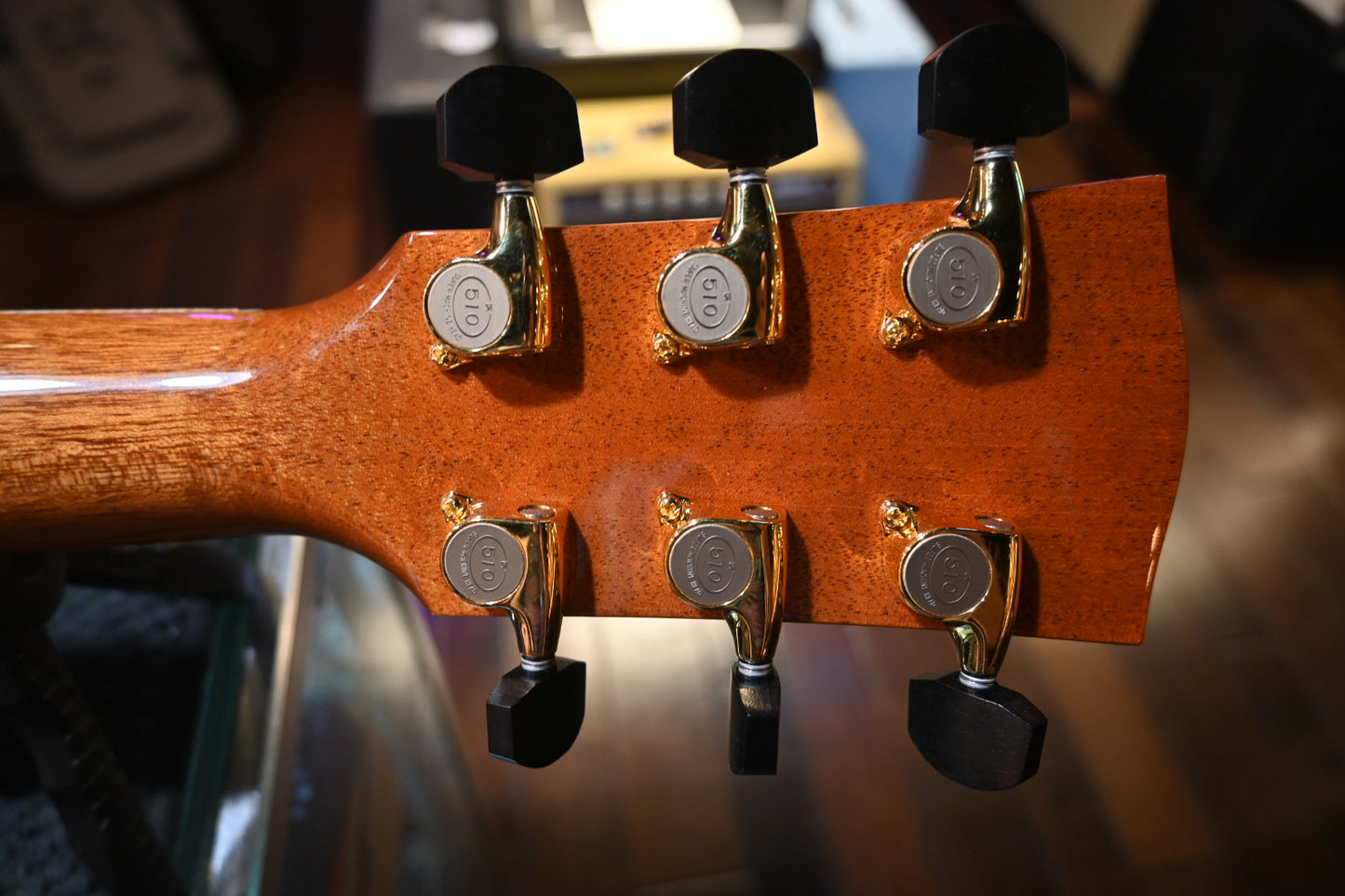 Goodall Mahogany Standard Master Adirondack/Reserve Figured Mahogany Guitar #6833 - Danville Music