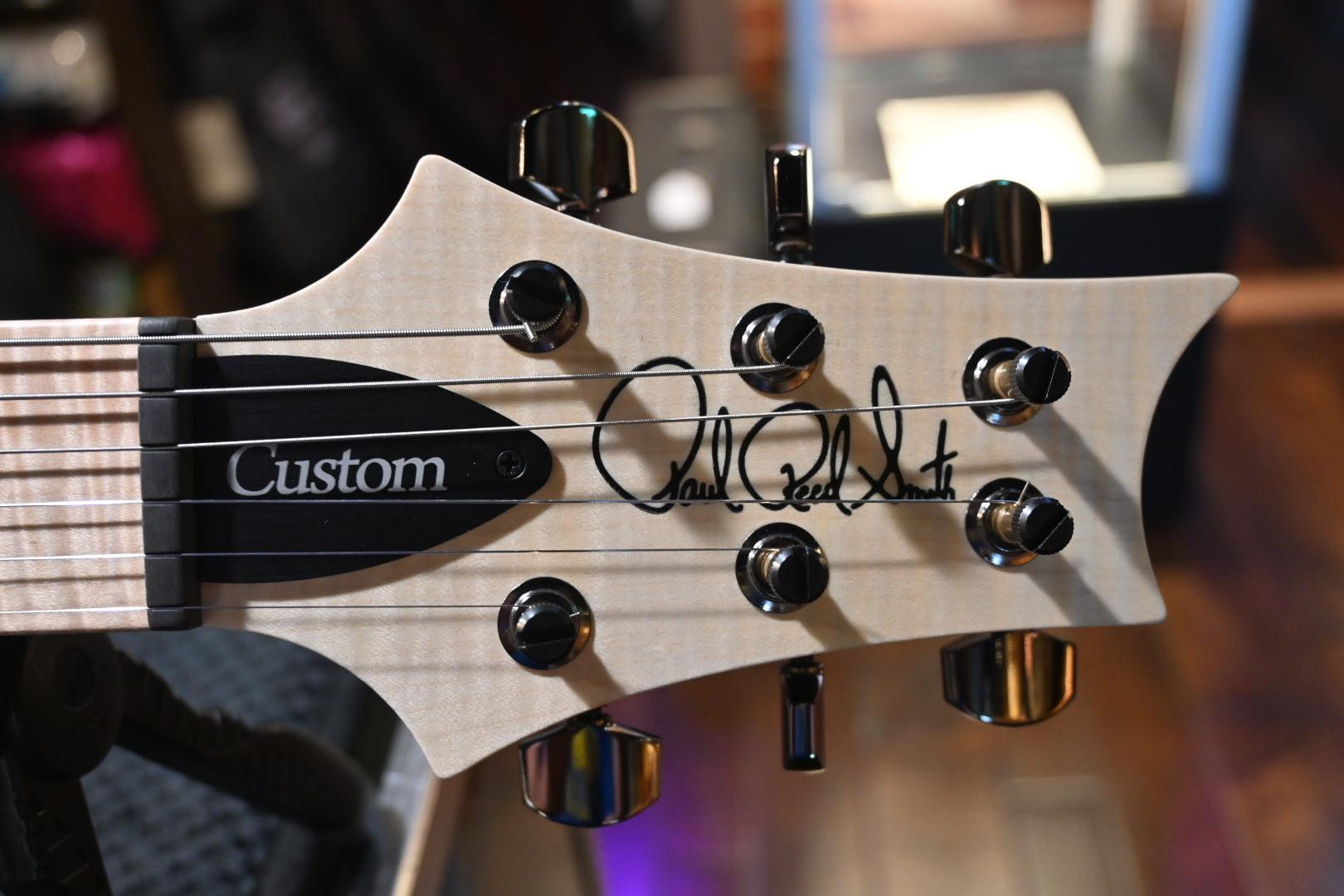 PRS Wood Library Custom 24 Swamp Ash Back Maple Neck - Bonnie Pink Guitar #8900 - Danville Music