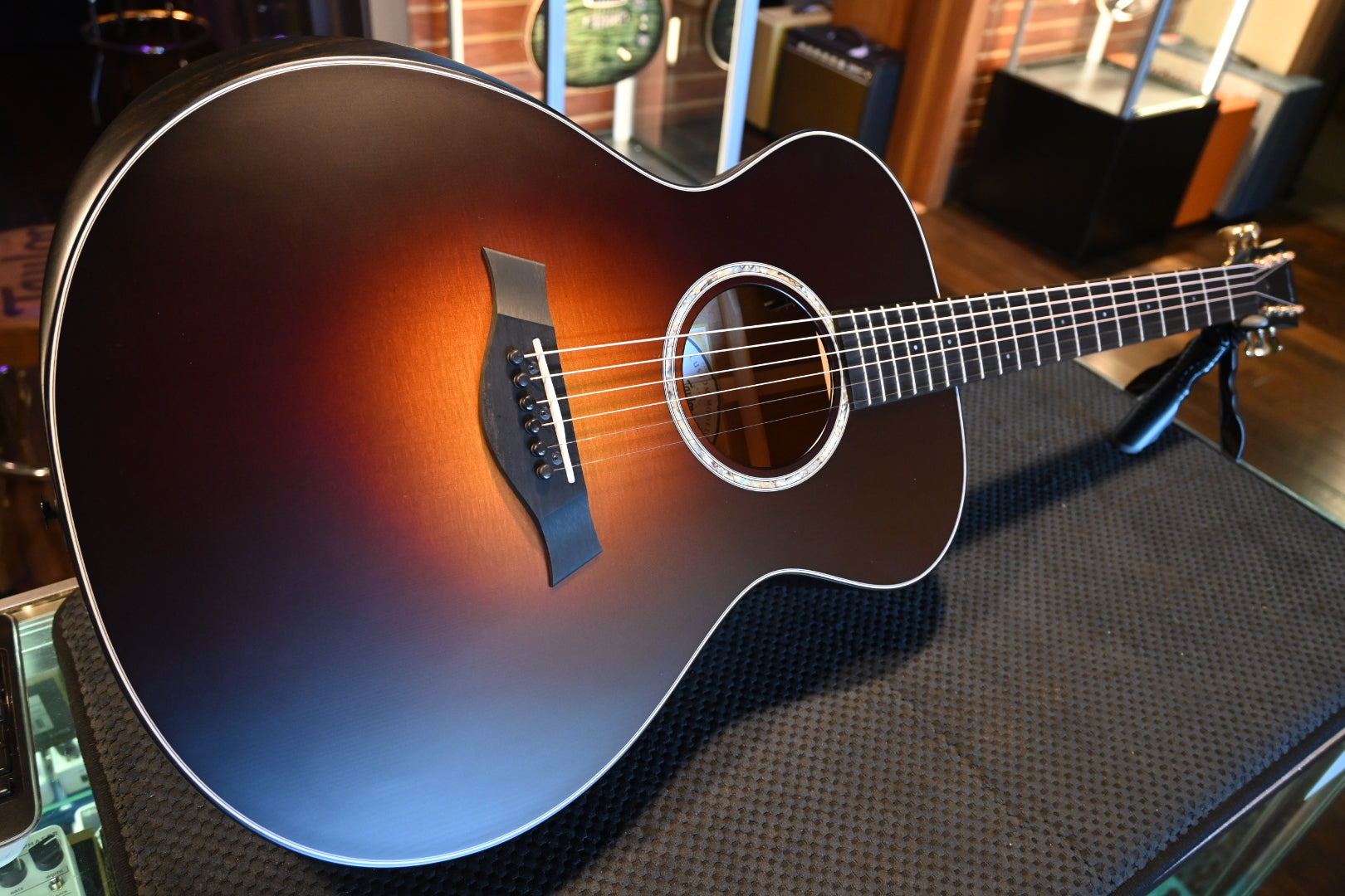 Taylor Custom GC Sitka Spruce/Mahogany - Shaded Edge Burst #1127 - Danville Music