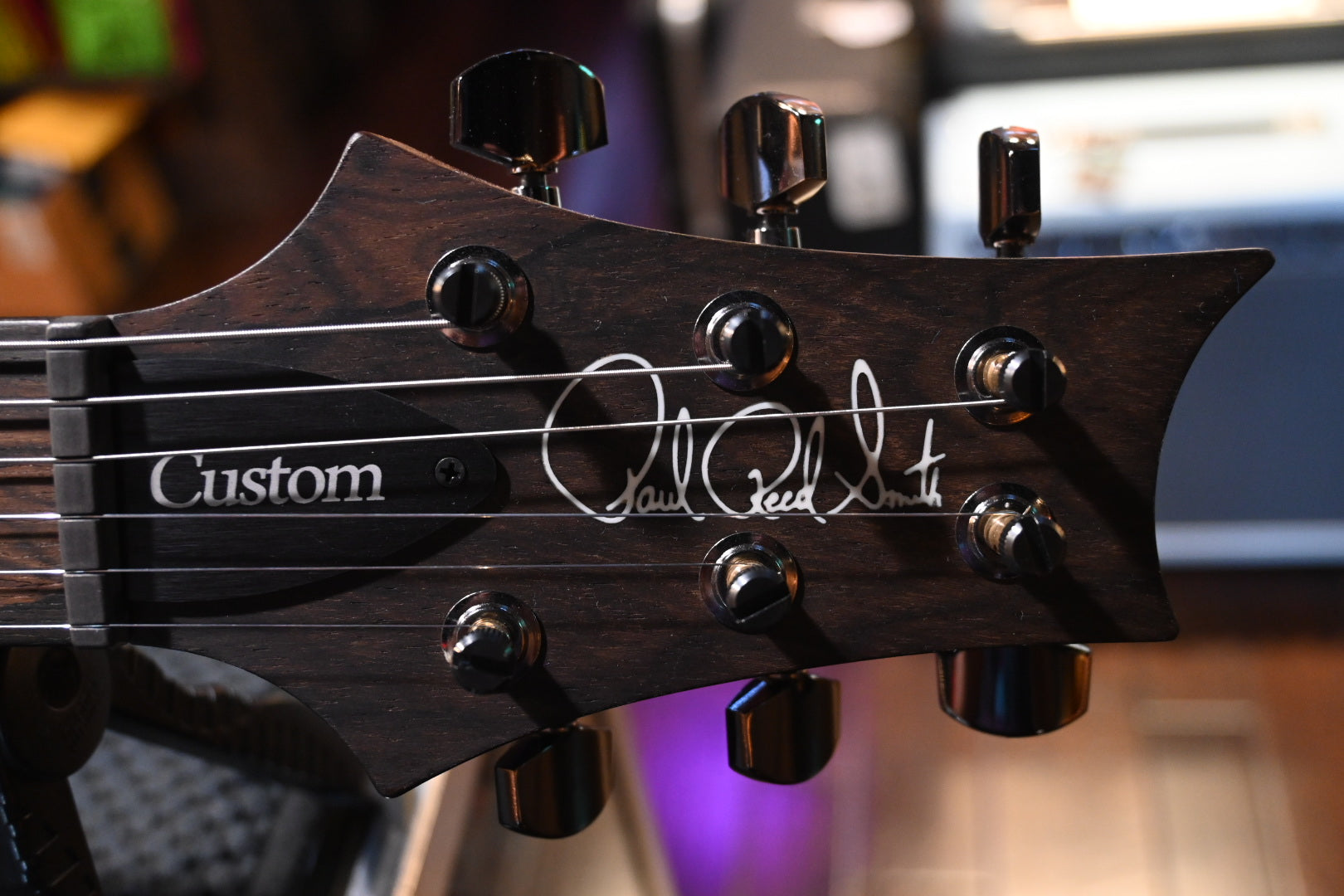 PRS Wood Library Custom 24 10-Top Quilt Swamp Ash Torr. Maple - Fire Red to Grey Black Fade Guitar #2124 - Danville Music