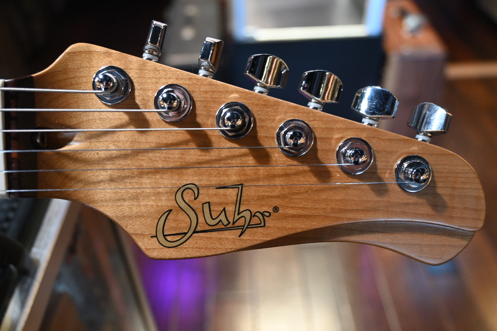 Suhr Custom Classic JM Antique - Fiesta Red Guitar #5076 - Danville Music