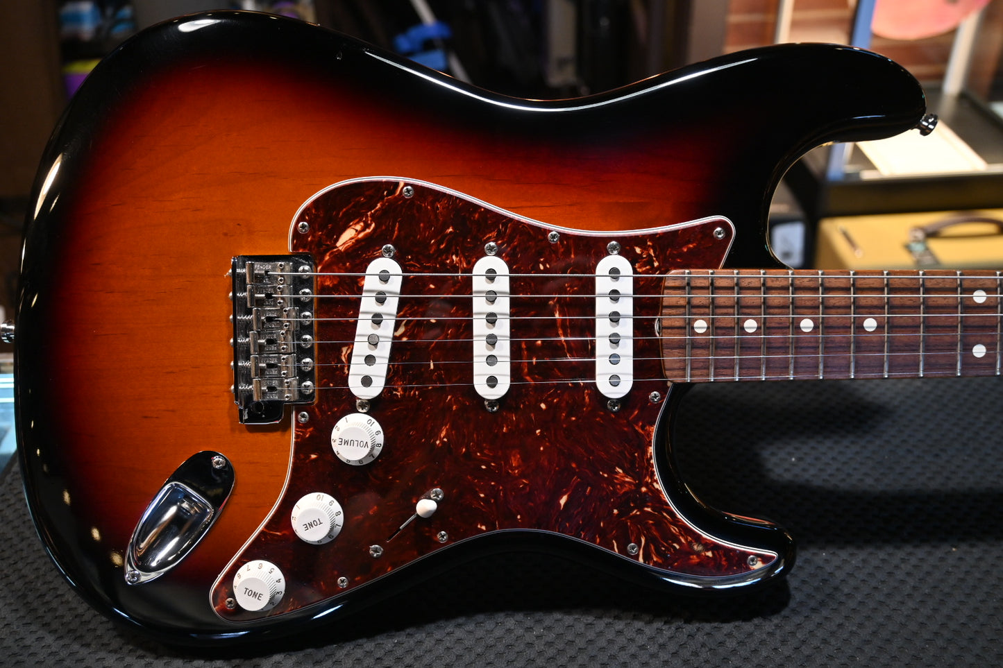 Fender John Mayer Signature Stratocaster 2013 - Tobacco Burst Guitar #1992 - Danville Music