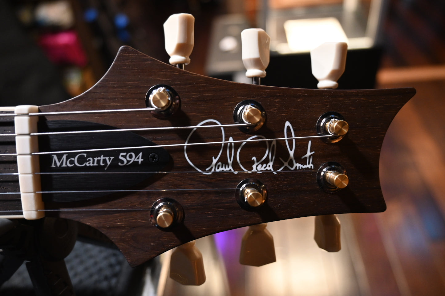 PRS Wood Library McCarty 594 Swamp Ash Rosewood Neck BRW - Faded McCarty Sunburst Satin Guitar #7941 - Danville Music