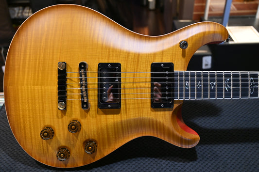 PRS Wood Library McCarty 594 Korina Back and Neck - Faded McCarty Sunburst Satin Guitar #9579 - Danville Music