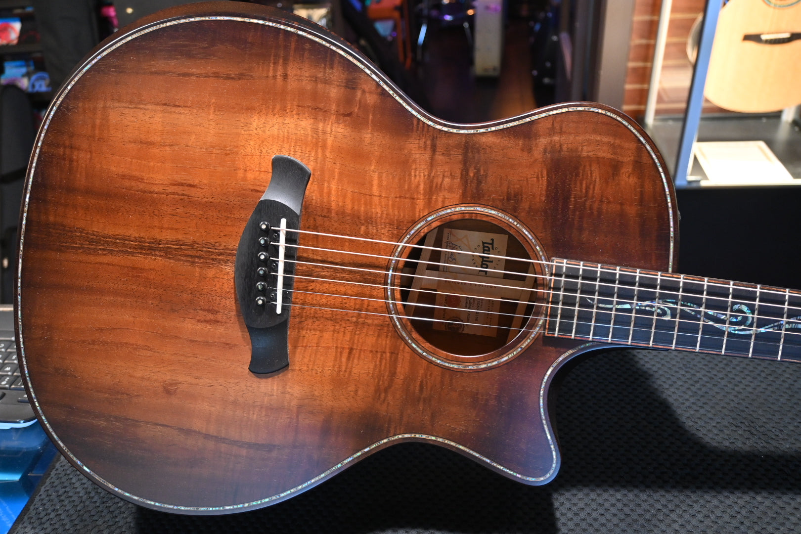 Taylor Builder’a Edition K24ce - Kona Burst Guitar #2186 - Danville Music